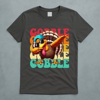 Gobble Cool Turkey Day Thanksgiving Retro T-Shirt