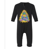 Gaming Christmas Tree Infant Fleece One Piece