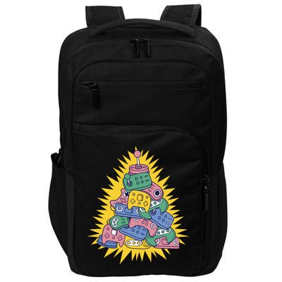 Gaming Christmas Tree Impact Tech Backpack