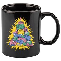 Gaming Christmas Tree 11oz C Handle Ceramic Mug