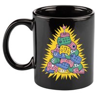 Gaming Christmas Tree 11oz C Handle Ceramic Mug