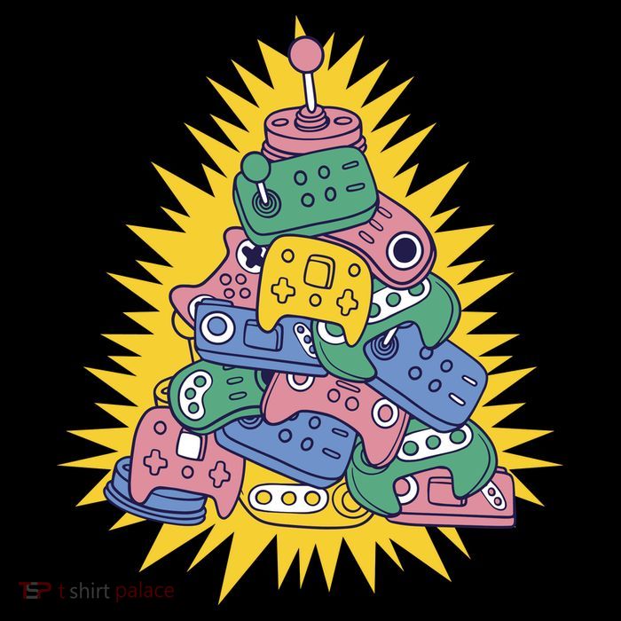 Gaming Christmas Tree Premium T-Shirt