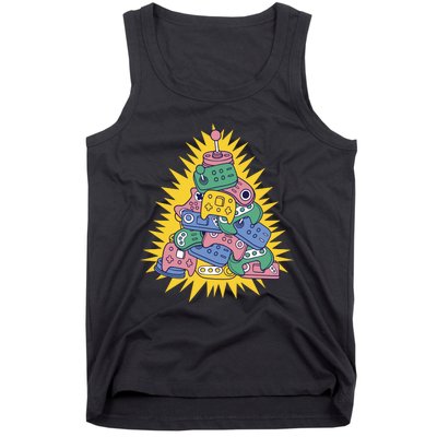 Gaming Christmas Tree Tank Top