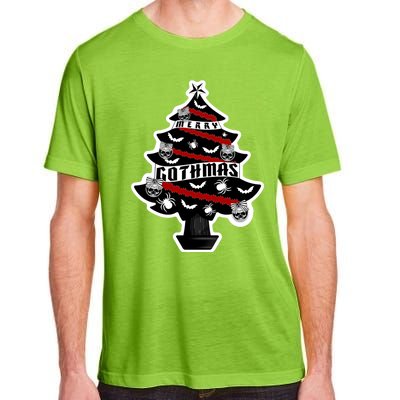 Goth Christmas Tree Merry Gothmas Tree Classic Adult ChromaSoft Performance T-Shirt