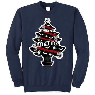 Goth Christmas Tree Merry Gothmas Tree Classic Sweatshirt