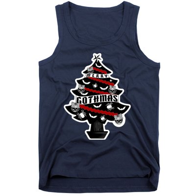 Goth Christmas Tree Merry Gothmas Tree Classic Tank Top