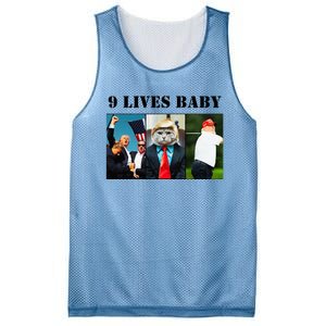 Groovy Cat Trump 9 Lives Baby Mesh Reversible Basketball Jersey Tank