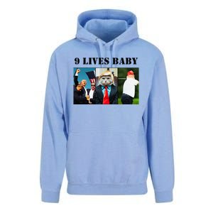 Groovy Cat Trump 9 Lives Baby Unisex Surf Hoodie