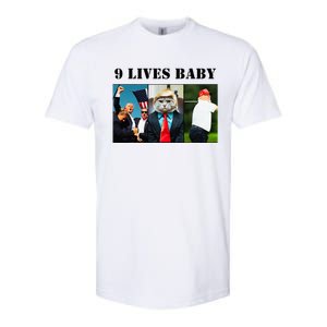 Groovy Cat Trump 9 Lives Baby Softstyle CVC T-Shirt