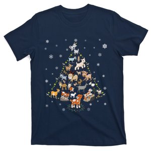 Goat Christmas Tree T-Shirt