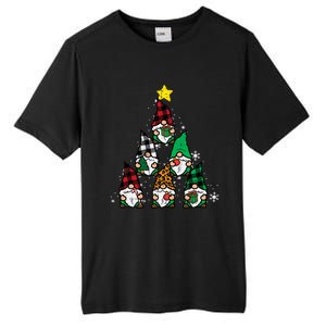 Gnomes Christmas Tree Funny Xmas Holidays Tall Fusion ChromaSoft Performance T-Shirt