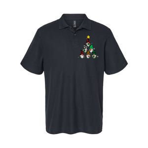 Gnomes Christmas Tree Funny Xmas Holidays Softstyle Adult Sport Polo