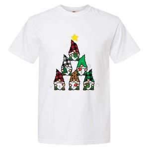 Gnomes Christmas Tree Funny Xmas Holidays Garment-Dyed Heavyweight T-Shirt