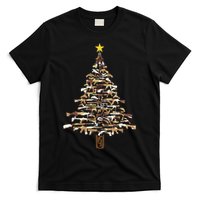 Guns Christmas Tree Camo Print Xmas Gift For Gun Lover TShirt T-Shirt