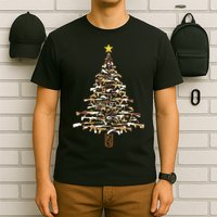 Guns Christmas Tree Camo Print Xmas Gift For Gun Lover TShirt T-Shirt