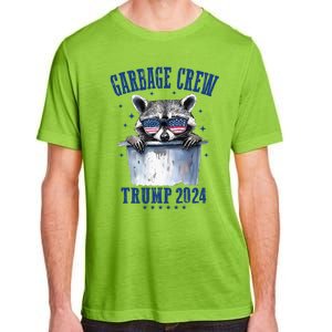 Garbage Crew Trump 2024 President 47 Trump 2024 Adult ChromaSoft Performance T-Shirt