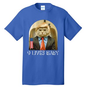 Groovy Cat Trump 9 Lives Baby Tall T-Shirt