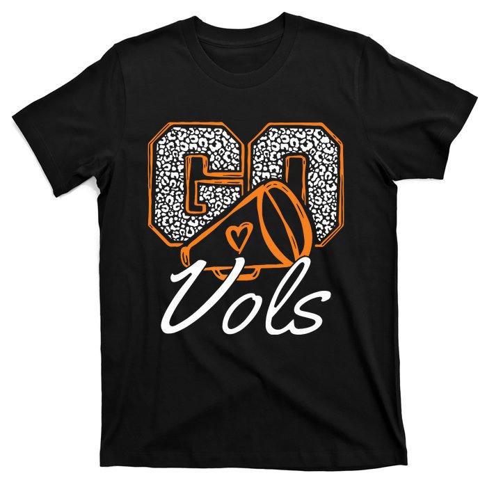 Go Chear Tennessee Orange Plaid Gifts Tn Lovers T-Shirt