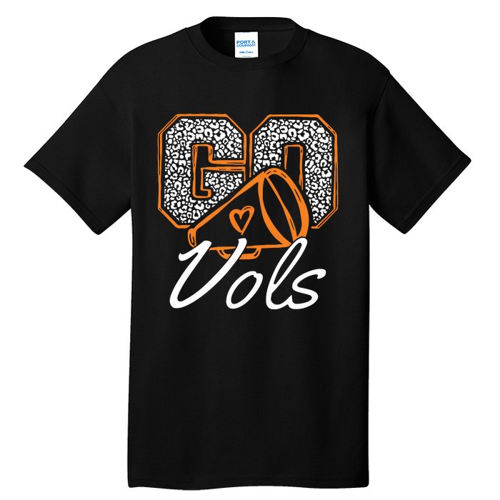 Go Chear Tennessee Orange Plaid Gifts Tn Lovers Tall T-Shirt