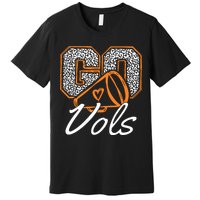 Go Chear Tennessee Orange Plaid Gifts Tn Lovers Premium T-Shirt