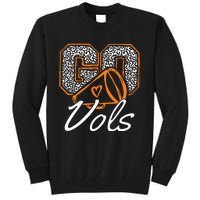 Go Chear Tennessee Orange Plaid Gifts Tn Lovers Tall Sweatshirt