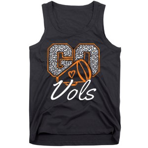 Go Chear Tennessee Orange Plaid Gifts Tn Lovers Tank Top