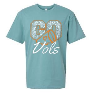 Go Chear Tennessee Orange Plaid Gifts Tn Lovers Sueded Cloud Jersey T-Shirt