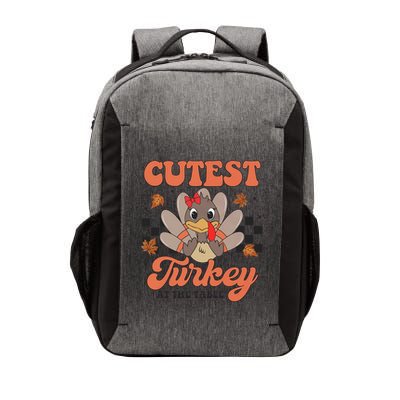 Girl Coolest Turkey Thanksgiving Vector Backpack