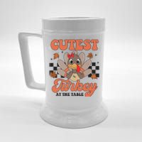 Girl Coolest Turkey Thanksgiving Beer Stein