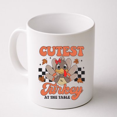 Girl Coolest Turkey Thanksgiving Mug