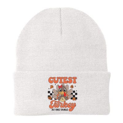 Girl Coolest Turkey Thanksgiving Knit Cap Winter Beanie