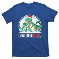 Grandma Claws Trex Dinosaur Matching Family Christmas Meaningful Gift T-Shirt