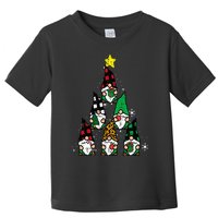 Gnomes Christmas Tree Funny Xmas Holidays Toddler T-Shirt