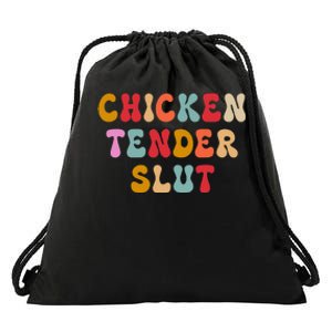 Groovy Chicken Tender Slut Drawstring Bag