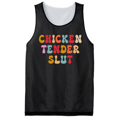 Groovy Chicken Tender Slut Mesh Reversible Basketball Jersey Tank