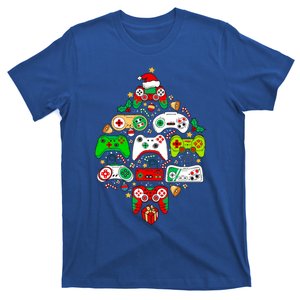 Gamepad Christmas Tree Xmas Video Gamer Xmas Party Pajama Gift T-Shirt