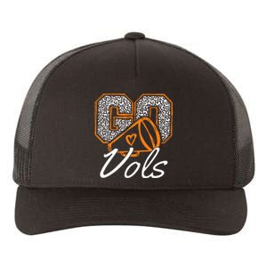 Go Chear Tennessee Orange Plaid Gifts Tn Lovers Yupoong Adult 5-Panel Trucker Hat