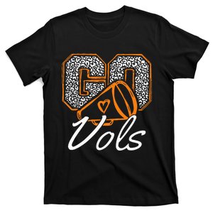 Go Chear Tennessee Orange Plaid Gifts Tn Lovers T-Shirt