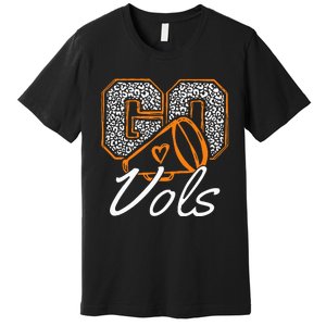 Go Chear Tennessee Orange Plaid Gifts Tn Lovers Premium T-Shirt