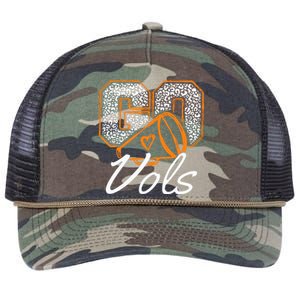 Go Chear Tennessee Orange Plaid Gifts Tn Lovers Retro Rope Trucker Hat Cap