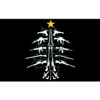 Guns Christmas Tree Xmas Veteran Bumper Sticker