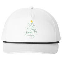 Guns Christmas Tree Xmas Veteran Snapback Five-Panel Rope Hat