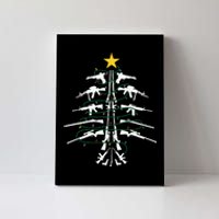 Guns Christmas Tree Xmas Veteran Canvas