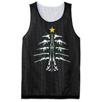 Guns Christmas Tree Xmas Veteran Mesh Reversible Basketball Jersey Tank