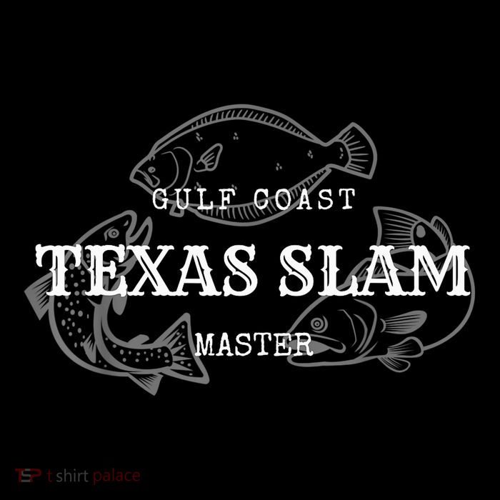 Gulf Coast Texas Grand Slam Fishing Master Tee Kids T-Shirt