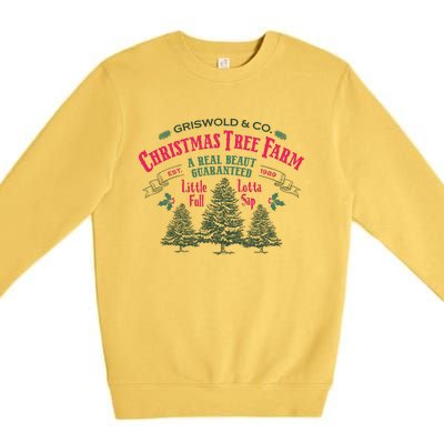 Griswold Christmas Tree Farm 1989 Christmas VacationChristmas Vacation Premium Crewneck Sweatshirt