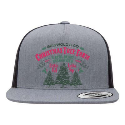 Griswold Christmas Tree Farm 1989 Christmas VacationChristmas Vacation Flat Bill Trucker Hat