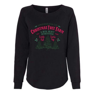 Griswold Christmas Tree Farm 1989 Christmas VacationChristmas Vacation Womens California Wash Sweatshirt