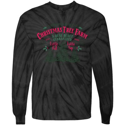 Griswold Christmas Tree Farm 1989 Christmas VacationChristmas Vacation Tie-Dye Long Sleeve Shirt