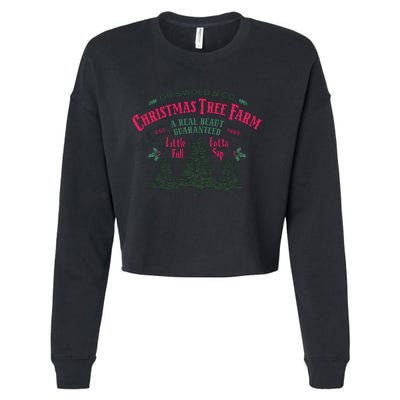 Griswold Christmas Tree Farm 1989 Christmas VacationChristmas Vacation Cropped Pullover Crew